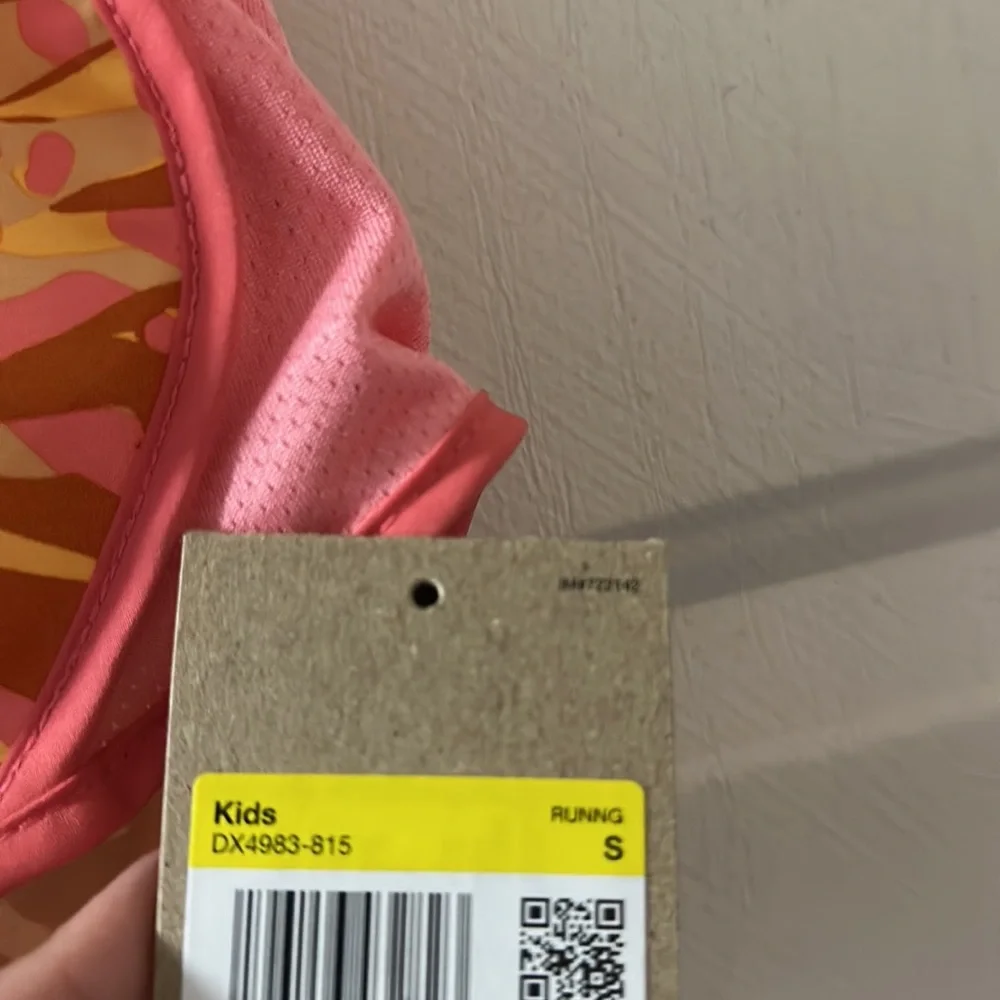 Nike Dri-Fit Tempo Running Shorts: PINK/ORANGE PRINTED: NWT: SIZE SMALL